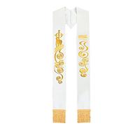 BLESSUME Chasuble Stole Vestments Broderie d'agneau sain A volé