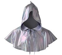 BLESSUME Collier médiéval à capuche avec croix, taille unique, Polyester, Sans pierre précieuse