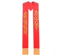 BLESSUME Église Prêtre Brodé A volé Single Side Caesar Broderie Volée