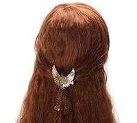 BLESSUME Lot de 15 pinces à cheveux gothiques en dentelle pour femme