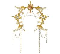 BLESSUME Mary Halo Couronne Headband Goddess Gold Women Costume Headpiece(Or 11)