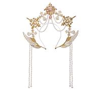 BLESSUME Mary Halo Couronne Headband Goddess Gold Women Costume Headpiece(Or 16)