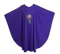 BLESSUME Prêtre Chasuble Calice Blé Brodé Vêtements (Style#1) (Style#1)
