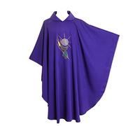 BLESSUME Prêtre Chasuble Calice Blé Brodé Vêtements (Style#1) (Style#3)