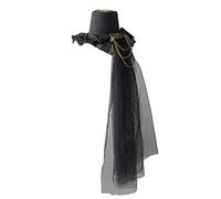 BLESSUME Steampunk Gothique Mini Haut Chapeau Dentelle Cheveux Agrafe (K)