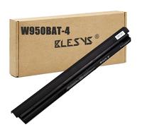 BLESYS 2850mAh W950BAT-4 Batterie pour Terra Mobile 1513 1513S 1713 1713A 1513A 1513P PC Portable pour Clevo W950AU W950LU W950JU W950TU W955TU W950SU2 W950BU W950KU Notebook 15,12V 44Wh