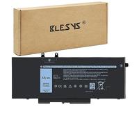 BLESYS 4GVMP Batterie pour Dell Latitude 5400 5500 PC Portable 7,6V 68Wh