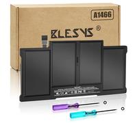 BLESYS Batterie A1466 pour MacBook Air 13" A1466 A1369 | 7,6 V 7200 mAh 55 Wh, Compatible avec A1405 A1496 A1377, Outils d'installation inclus
