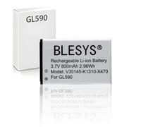 BLESYS Batterie pour Gigaset GL590 GL390 Téléphone, V30145-K1310-X470 | 3.7V/800mAh