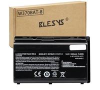 BLESYS W370BAT-8 Batterie pour Clevo W350ET W350ETQ W370ET W370SS W355SS W370 pour Sager Np6350 Np6370 pour Hasee K650S-i7 K590S K650C K750S Series 6-87-W37SS-427 41CR18/65-2 14.8V 5200mAh