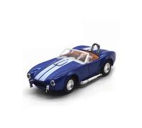 (Bleu) 13 cm 1:32 échelle en alliage métallique classique Shelby Cobra 427 modèle de voiture classique