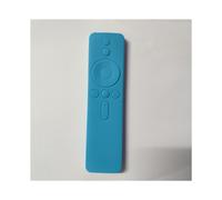 (Bleu) 1pc Housse de protection en silicone souple pour télécommande vocale Xiaomi 4A Housse en caoutchouc