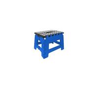 - Bleu 31.5 x 25.5 X 22 cm Marche Pied Pliant - Résiste jusqu'à 150kg de charge - Pliable