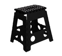 Bleu 37.000000 VENTEO - Marche Pied Pliable 39 cm | Tabouret Pliant Antidérapant | Plateforme d'Accès Domestique Stable pour Atteind