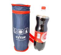 Bleu 3L Total Hidalgo 1.5LTR Bouteilles d'Isolation 3 Couches. Refroidisseur Flexible Portable pour Plage Camping Sac Thermique Militaire