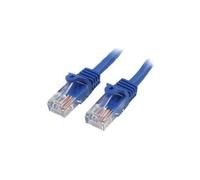 Startech.com câble réseau cat5e utp sans crochet - 50 cm bleu - cordon