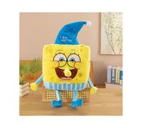 (Bleu, 80 cm/31,50 pouces) Pyjama Bob l'éponge en peluche, poupée en coton PP, oreiller de dessin animé