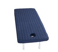 Bleu,80x190cm/2.6x6.2ft,Réutilisables Couvercle De Lit Avec Trou De Visage,Massage Extensible Tasse De Massage De Massage Pour Le Couvercle De Massage Du Spa De Beauté
