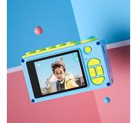 (Bleu)Appareil Photo Numérique Enfants,Mini Caméra avec Carte TF/Zoom numérique 4X / 8MP / Écran LCD TFT de 2 Pouce Caméra pour Enfants