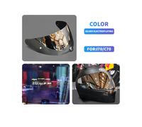 (Bleu Aurora) Pour HJC C70 C-70 I70 I-70 Visière de casque de moto, lentille de protection, accessoires