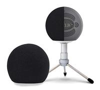 Bleu Boule de neige en mousse pare-brise - Professional Mic Housse de vent en mousse pare-brise Pop filtre pour enregistrements, Diffusion, chantant par Sunmon