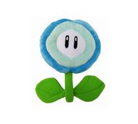 (Bleu) Cadeau de poupée en peluche Super Mario Fire Flower