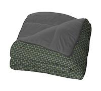 Bleu Calin Couette Chaude Imprimée 1 Personne Kylie, Polyester, Vert/Gris, 140 x 200 cm