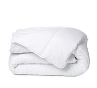 Bleu Calin Couette Coton Bio - Chaude - Enveloppe en Coton Issu de l'agriculture Biologique certifié GOTS - 240x260cm