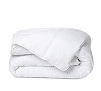 BLEU CÂLIN Couette Coton Bio - Chaude - Enveloppe en Coton Issu de l'agriculture Biologique certifié GOTS - 200x200cm