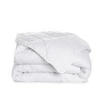 Bleu Calin Couette Hivernale - Très Chaude et Gonflante - Enveloppe 100% Coton - 240x260cm