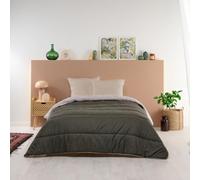 Bleu Câlin Couette imprimée Reveuse 350g/m2 - Chaude et Douce - Utilisation sans Housse - 220x240cm