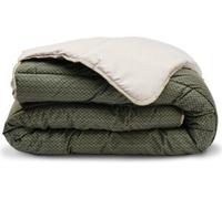 Bleu Câlin Couette imprimée Reveuse 350g/m2 - Chaude et Douce - Utilisation sans Housse - 140x200cm