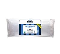 Bleu Calin Home Collection, Traversin Moelleux 1 Personne 90 cm, Enveloppe Microfibre douce, Labelisé Oeko-tex, Fabriqué en France