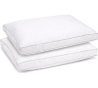 Bleu Calin Lot de 2 oreillers 50x70cm Souples Sensation Duvet Premium Gonflants