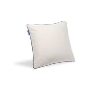 BLEU CÂLIN Oreiller Mémoire de Forme Mixte Premium - Confort sur Mesure Ouverture zippée - déhoussable - Enveloppe 100% Coton -65x65cm