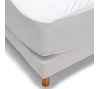 Bleu Calin Protège-Matelas L'Imperméable éponge - Anti-tâches - Forme Drap Housse Bonnet 25cm - 140x190cm