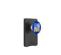 Bleu ciel et thé tigre cat_001 PopSockets PopWallet pour MagSafe