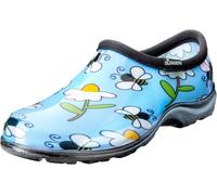 Bleu Clair Abeille Imprimé Femmes Sloggers Sabots Jardin Imperméable Chaussures