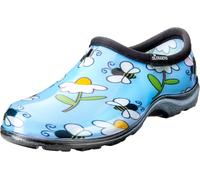 Bleu Clair Abeille Imprimé Femmes Sloggers Sabots Jardin Imperméable Chaussures