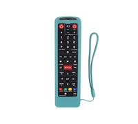 (Bleu clair) Coque de télécommande en silicone antichoc pour Samsung BN59 01315B BN59 01315A BN59