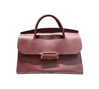 Bleu de Chauffe - Origami Medium Handbag - Femme - Sacs - Brun - Taille: ONE Size