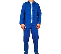 Bleu De Chine Vrai & Authentique SHANGHAI ANTICHER FILOU L'ORIGINAL DENGRI Produit 100% Coton pour Homme et Femme Bleu de travail (FR/ES, Numérique, 54, 66, Taille normale, Taille normale, Bleu)