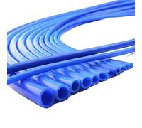 Bleu De Qualité Alimentaire En Silicone Vide Tube, Tuyau De 2 Mm ~ 25 Mm Flexible De Qualité Alimentaire De Gel De Silice Tuyau Auto Car Racing Pipe Line Tube, 1pcs(25 x 31mm)