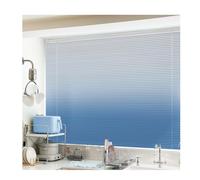Bleu dégradé en aluminium sans perçage - Installation facile, contrôle de la lumière, décoration d'intérieur élégante, idéal pour les intérieurs modernes et les espaces contemporains