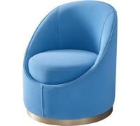 Bleu Design Hôtel Lounge Club Fauteuil rembourré Chaises Salon Meubles modernes