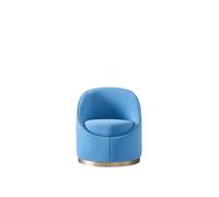 Bleu Design Hôtel Lounge Club Fauteuil rembourré Chaises Salon Meubles modernes