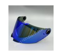 (Bleu) Espagne MT Thunder 4 Casque Lentille Galvanoplastie Argent Magique Thé Noir Transparent