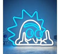 Bleu homme LED néon signe lampe décorative acrylique Dimmable allumez signe pour chambre à coucher salon Bar cuisine fête mariage Art décoration murale