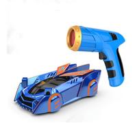 Bleu - Jouet de voiture électrique Anti-gravité, Cascade, Laser infrarouge, Mur de suivi, Escalade au plafond