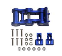 Bleu Kit De Loquet De Capot De Verrouillage En Aluminium Adapté Pour Jeep Wrangler Jk 2007 2017 1 Paire "Nipseyteko